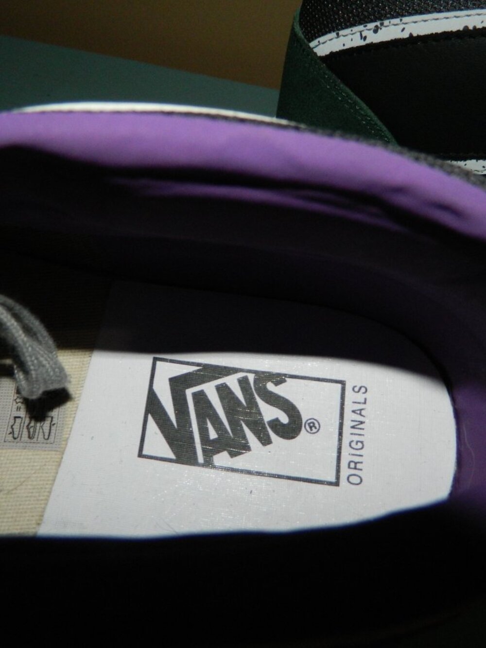 Vans Vault OG Half Cab LX Devil's Details Green Suede Black Sneakers Shoes Sz 8 - Picture 6 of 9